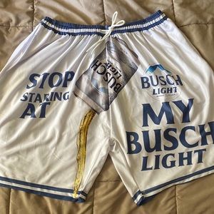 Busch Light shorts